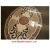 Monte Carlo, 36" x 48" Oval Mosaic Floor Medallion, Honed