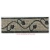 Trenton (green), Honed Mosaic Tile Listello 4" x 12"