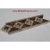 3D Dark Emperador Polish- Tile Border 4" x 12"