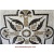 TORINO, 36" Square Mosaic Medallion - Tumbled