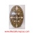 Tuscany, 36" x 60" Oval Waterjet Cut Floor Medallion, Polished