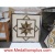 Constellation Square, 36" Waterjet Stone Floor Inlay