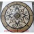 KRISTINE II, 48" Polished Mosaic Floor Medallion