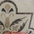 Leaves Square 3/8, 48" Waterjet Stone Floor Inlay
