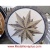 Star, Honed 60" Stone Floor Medallion