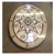 Kristine II, 36" x 48" Oval Mosaic Floor Medallion, Polished