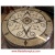KRISTINE, 48" Polished Mosaic Floor Medallion