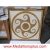 Solar, 36" Waterjet Stone Floor Inlay