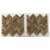 Herringbone Travertine Honed Mosaics Meshed on 12x12 sheet