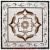 Francesca, 48" Square Waterjet Medallion