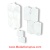 Carrara White Marble Waterjet Cut Tile - Design 27