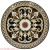 MARSEILLE, 48" Stone Floor Medallion