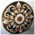 MARSEILLE I, 29.5" Stone Floor Medallion