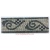 Cole (green), Honed Mosaic Tile Listello 4" x 12"