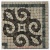 Parker, Honed Mosaic Tile Listello Corner 6.25" x 6.25"