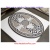 Venetian, 36" x 48" Oval Mosaic Floor Medallion, Polished