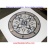KRISTINE CARRARA, 36" Mosaic Floor Medallion - Honed