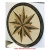 Star, 24" Stone Floor Medallion