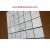 Carrara Marble Squares Polished Mosaic Tiles