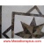 Constellation Square, 36" Waterjet Stone Floor Inlay