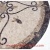 Elegante 24" nonpolished Mosaic Floor Medallion