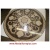 Rosea 36" Polished Mosaic Floor Medallion