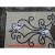 Michaelangelo, 48" x 96" Polished Rectangular Mosaic Floor Medallion