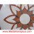Poppy, 36" Waterjet Stone Floor Inlay