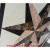 Red Star, 48" Waterjet Stone Floor Inlay
