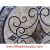 IRON WORKS II, 48" Stone Floor Medallion