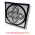 BORDEAUX CARRARA, 36" Square Waterjet Stone Floor Inlay
