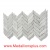 Fishtail - Carrara Marble Polished Mosaic Tiles