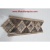 3D Dark Emperador Honed- Tile Border 4" x 12"