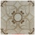 Marguerite II, 43.75"" Stone Floor Medallion