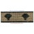 Harbor (green), Honed Mosaic Tile Listello 4" x 12"