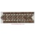 Evrett, Honed Mosaic Tile Listello 4" x 12"