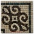 Parker, Honed Mosaic Tile Listello Corner 6.25" x 6.25"