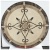 ELEGANTE, 45" Honed Waterjet Medallion