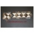 Dark Emperador LARGE Honed- Tile Border 5" x 12"