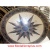 Earth Star II, 48" Stone Floor Medallion