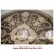 Rosea 36" Honed Mosaic Floor Medallion