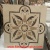 Leaves Square 3/8, 48" Waterjet Stone Floor Inlay