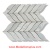 Fishtail - Carrara Marble Polished Mosaic Tiles