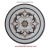 Gabrielle - Porcelain Floor Medallion