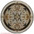 Ophelia, 60" Waterjet Medallion