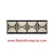 Crescent waterjet tile border  4 x 12