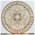 Marguerite II, 43.75"" Stone Floor Medallion