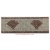 Harbor (rojo), Honed Mosaic Tile Listello 4" x 12"