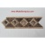 3D Dark Emperador Polish- Tile Border 4" x 12"