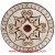 Sonoma II, 36" Waterjet Medallion